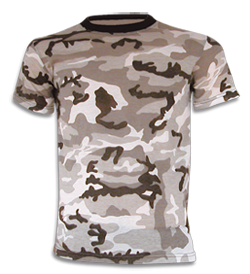 Camiseta Camuflaje gris